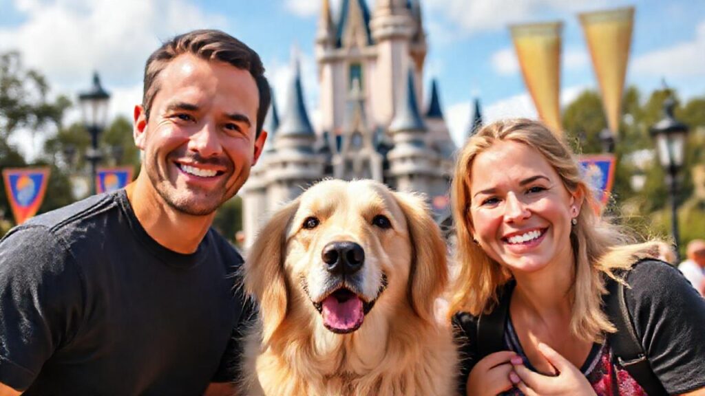 Familia feliz en un día soleado