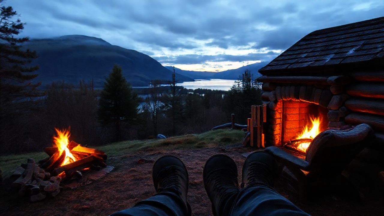 Loch Lomond ofrece un refugio acogedor y tranquilo